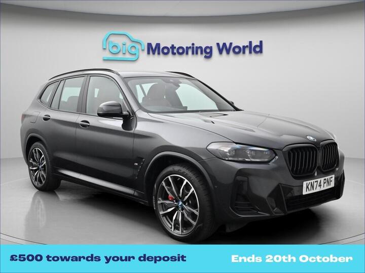 BMW X3 2.0 30e 12kWh M Sport Auto XDrive Euro 6 (s/s) 5dr