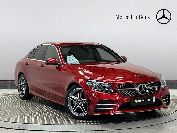 Mercedes-Benz C Class 1.5 C200 MHEV EQ Boost AMG Line (Premium) G-Tronic+ Euro 6 (s/s) 4dr