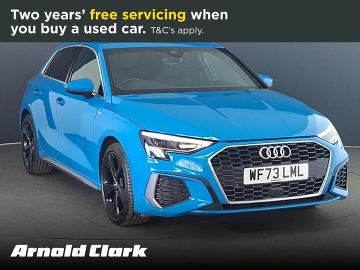Audi A3 1.0 TFSI 30 S Line Sportback Euro 6 (s/s) 5dr
