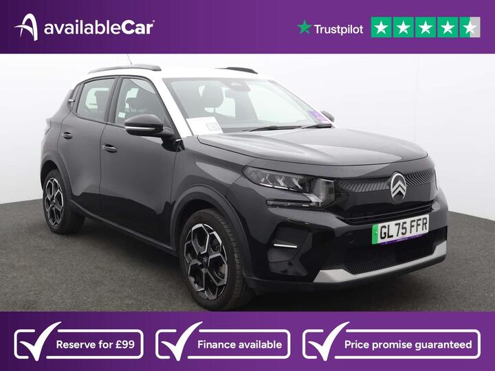 Citroen E-C3 Standard Range 44kWh PLUS Auto 5dr (11kW Charger)