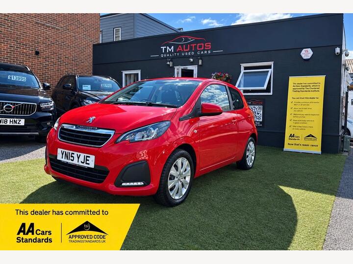 Peugeot 108 1.0 VTi Active Euro 5 3dr Euro 5