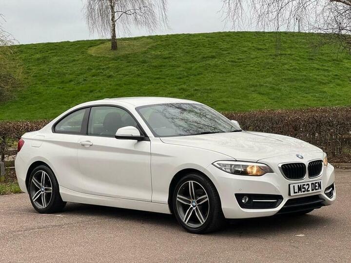 BMW 2 Series 2.0 218d Sport Euro 6 (s/s) 2dr