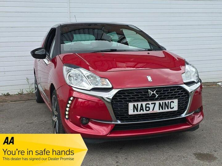 DS AUTOMOBILES DS 3 1.2 PureTech Connected Chic Euro 6 3dr DS AUTOMOBILES DS 3 1.2 PureTech Connected Chic Euro 6 3dr