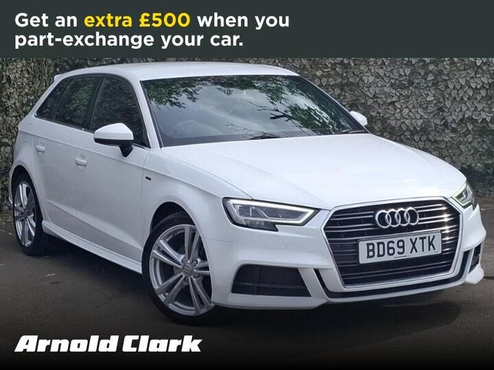 Audi A3 1.0 TFSI 30 S Line Sportback Euro 6 (s/s) 5dr