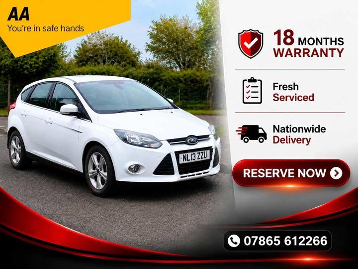 Ford Focus 1.6 TDCi Zetec Euro 5 (s/s) 5dr