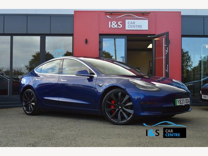 Tesla Model 3 (Dual Motor) Performance Auto 4WDE 4dr (Performance Upgrade)