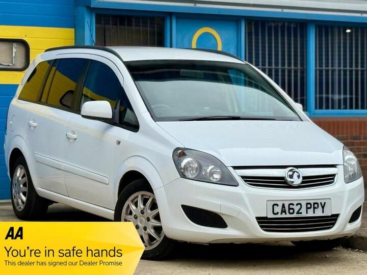 Vauxhall Zafira 1.6 16V Exclusiv Euro 5 5dr Vauxhall Zafira 1.6 16V Exclusiv Euro 5 5dr