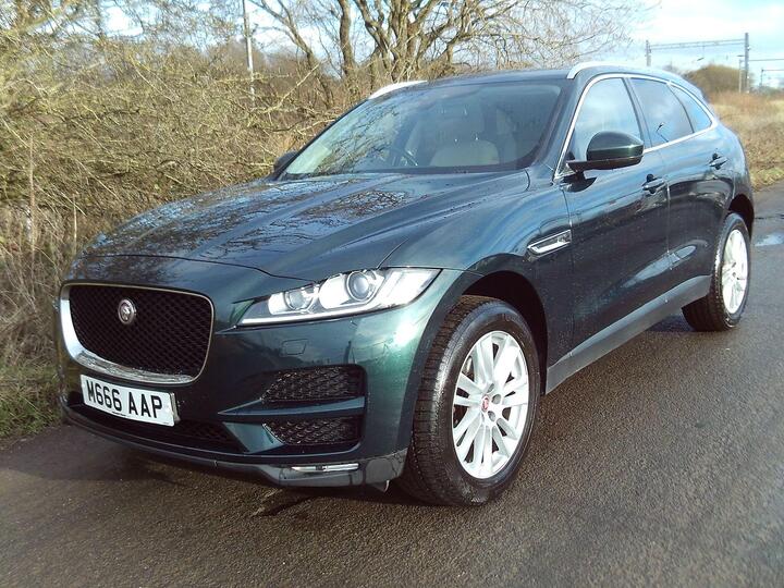 Jaguar F-PACE 2.0 D180 Portfolio Auto AWD Euro 6 (s/s) 5dr Jaguar F-PACE 2.0 D180 Portfolio Auto AWD Euro 6 (s/s) 5dr