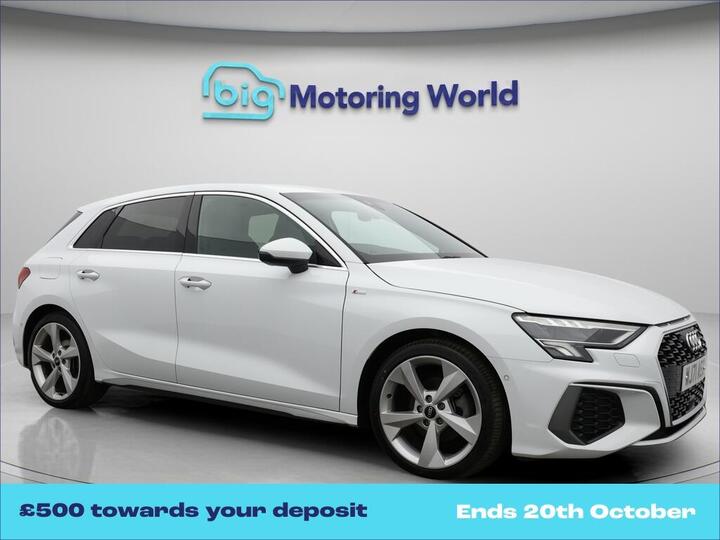 Audi A3 1.5 TFSI 35 S Line Sportback S Tronic Euro 6 (s/s) 5dr
