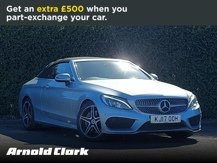 Mercedes-Benz C Class 2.1 C250d AMG Line (Premium Plus) Cabriolet G-Tronic+ Euro 6 (s/s) 2dr