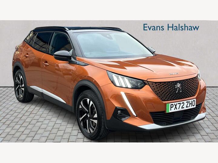 Peugeot 2008 50kWh GT Auto 5dr (7kW Charger) Peugeot 2008 50kWh GT Auto 5dr (7kW Charger)
