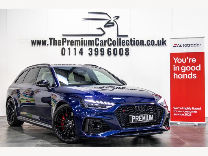 Audi RS4 Avant 2.9 TFSI V6 Carbon Black Tiptronic Quattro Euro 6 (s/s) 5dr Audi RS4 Avant 2.9 TFSI V6 Carbon Black Tiptronic Quattro Euro 6 (s/s) 5dr
