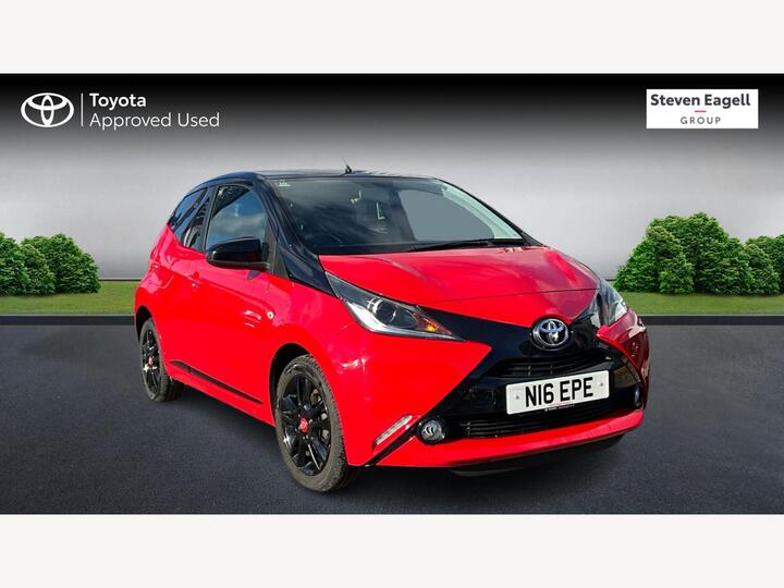 Toyota AYGO 1.0 VVT-i X-cite 4 Red Bi-Tone Euro 6 5dr
