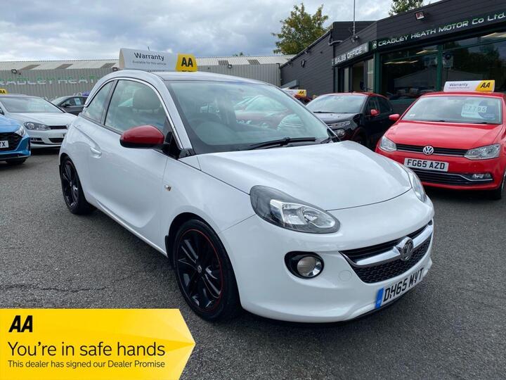 Vauxhall ADAM 1.2i GLAM Euro 6 3dr