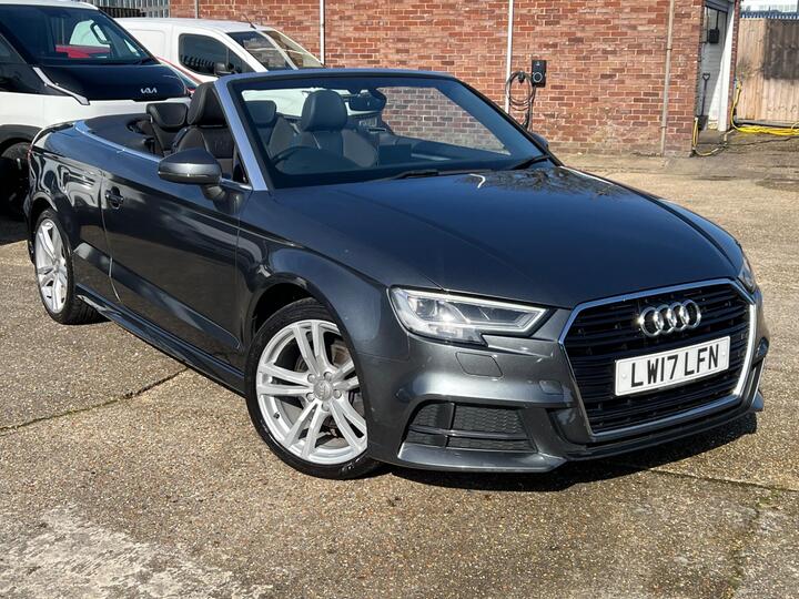 Audi A3 Cabriolet 1.4 TFSI CoD S Line S Tronic Euro 6 (s/s) 2dr