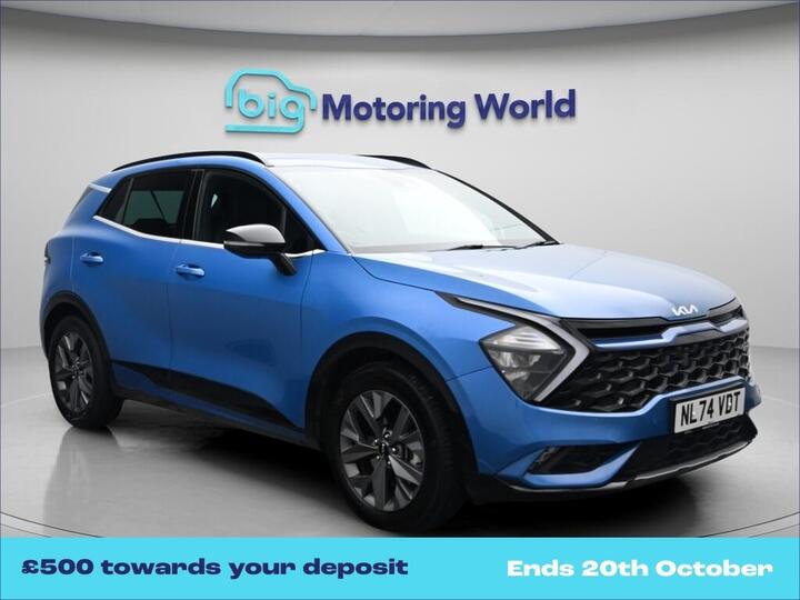 Kia Sportage 1.6 H T-GDi GT-Line Auto Euro 6 (s/s) 5dr