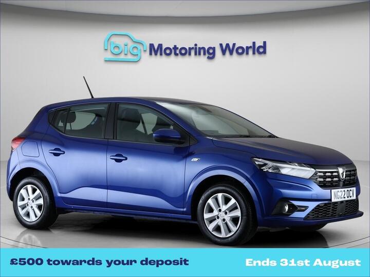 Dacia Sandero 1.0 TCe Comfort Euro 6 (s/s) 5dr