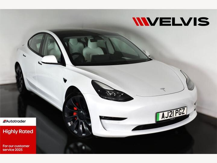 Tesla Model 3 (Dual Motor) Performance Auto 4WDE 4dr (Performance Upgrade)