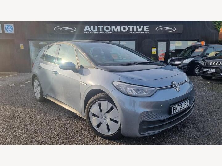 Volkswagen ID3 ELECTRIC HATCHBACK Pro 58kWh Life Auto 5dr