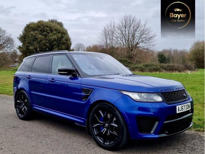 Land Rover RANGE ROVER SPORT 5.0 V8 SVR Auto 4WD Euro 6 (s/s) 5dr