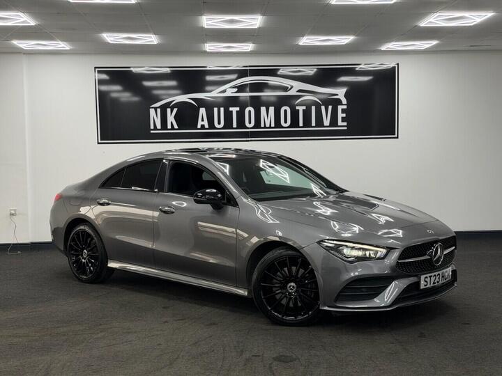 Mercedes-Benz CLA 1.3 CLA250e 15.6kWh AMG Line Night Edition (Premium Plus) Coupe 8G-DCT Euro 6 (s/s) 4dr Mercedes-Benz CLA 1.3 CLA250e 15.6kWh AMG Line Night Edition (Premium Plus) Coupe 8G-DCT Euro 6 (s/s) 4dr
