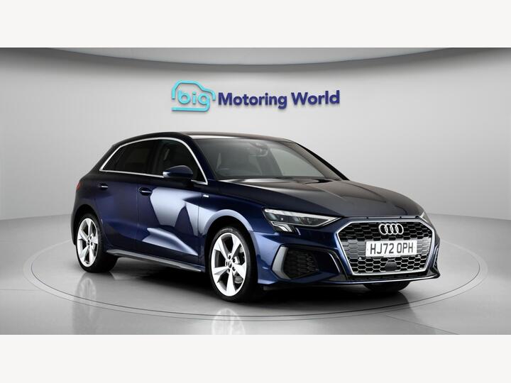 Audi A3 1.4 TFSIe 40 S Line Sportback S Tronic Euro 6 (s/s) 5dr 13kWh