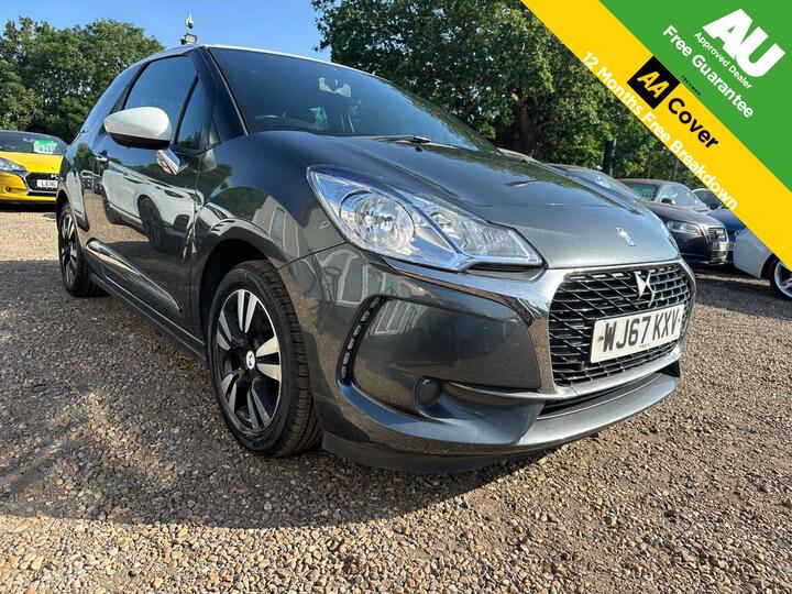 DS AUTOMOBILES DS 3 1.2 PureTech Chic Euro 6 3dr