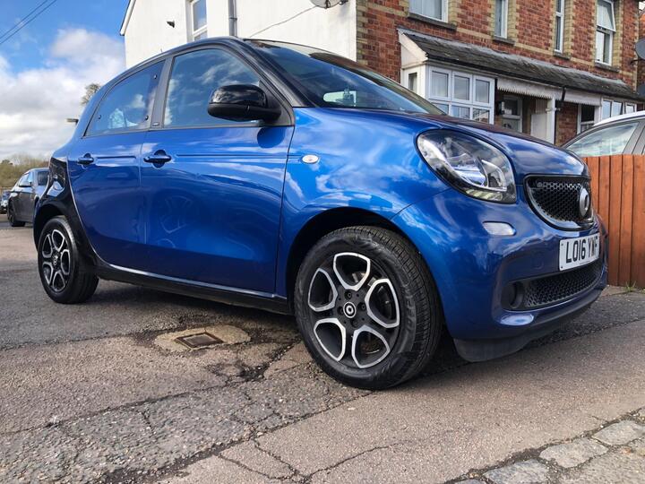 Smart Forfour 1.0 Prime (Premium) Euro 6 (s/s) 5dr
