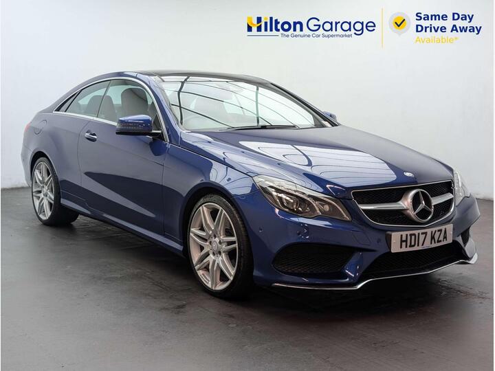 Mercedes-Benz E-CLASS 3.0 E350d V6 AMG Line Edition (Premium) G-Tronic+ Euro 6 (s/s) 2dr Mercedes-Benz E-CLASS 3.0 E350d V6 AMG Line Edition (Premium) G-Tronic+ Euro 6 (s/s) 2dr