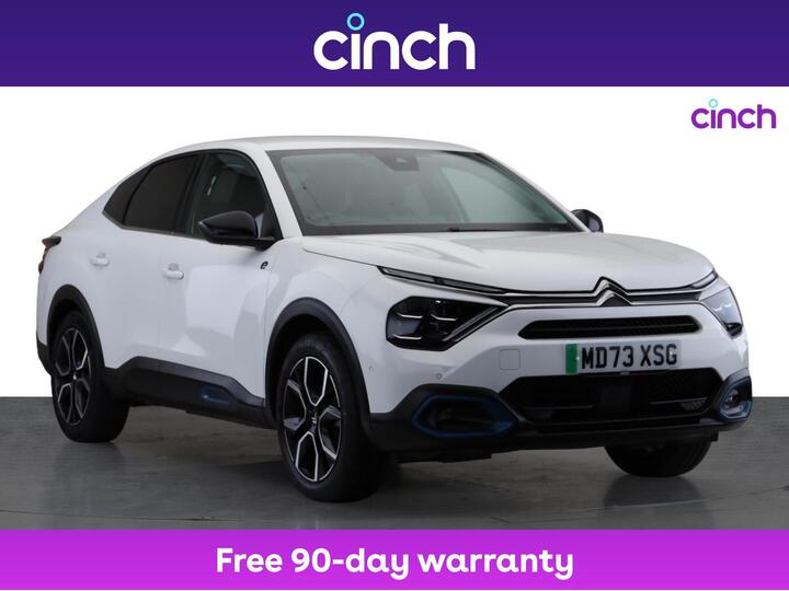 Citroen E-C4 X 50kWh Shine Plus Fastback Auto 4dr (7.4kW Charger) Citroen E-C4 X 50kWh Shine Plus Fastback Auto 4dr (7.4kW Charger)