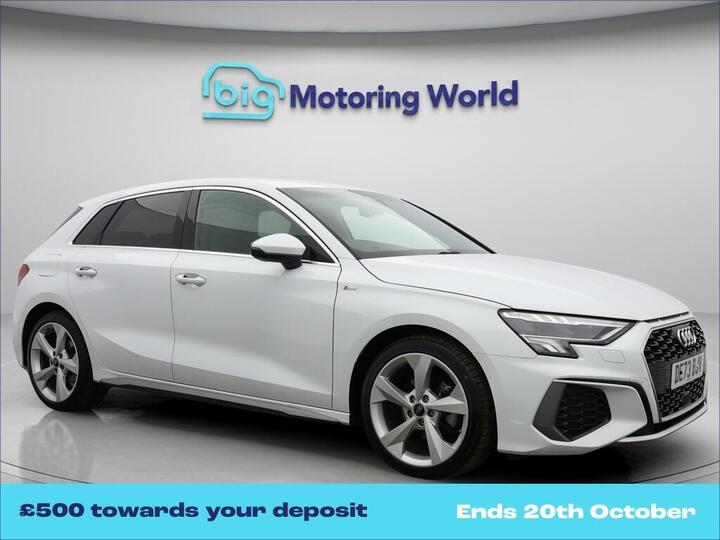 Audi A3 1.5 TFSI 35 S Line Sportback Euro 6 (s/s) 5dr