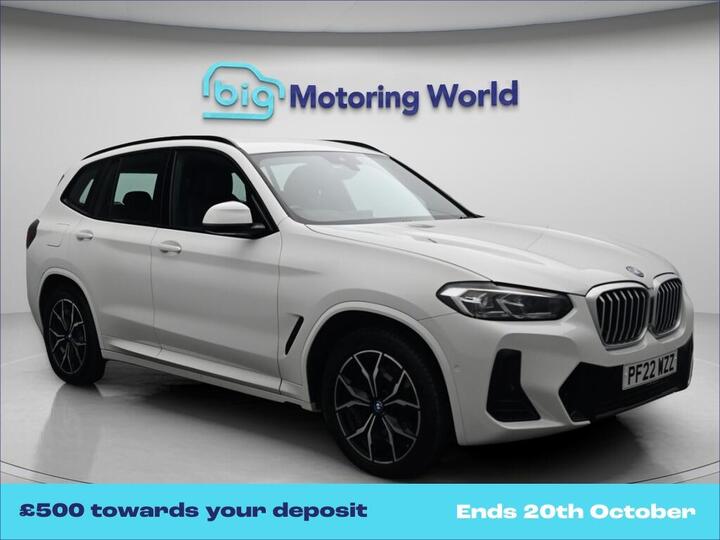 BMW X3 2.0 30e 12kWh M Sport Auto XDrive Euro 6 (s/s) 5dr