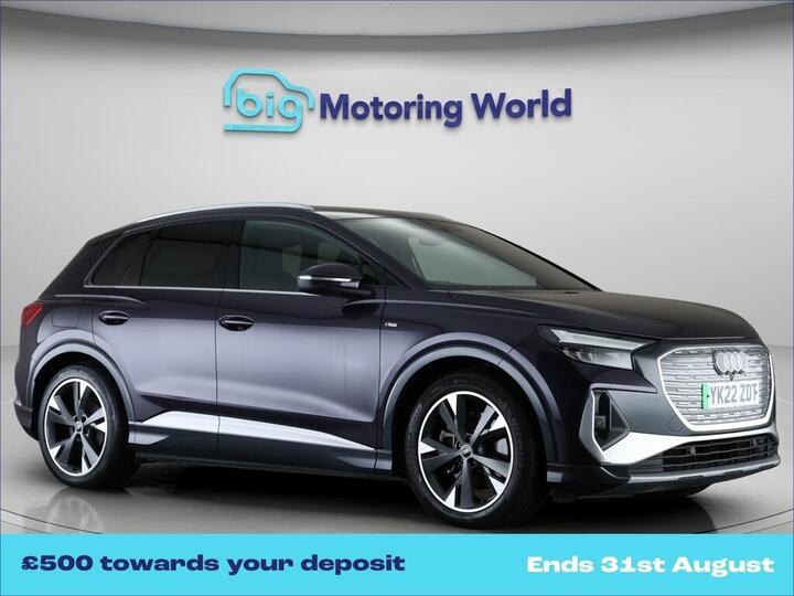 Audi Q4 E-tron 40 S Line Auto 5dr 82kWh