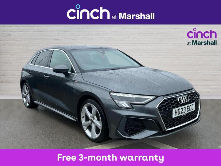 Audi A3 1.0 TFSI 30 S Line Sportback Euro 6 (s/s) 5dr