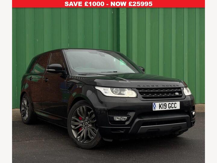 Land Rover RANGE ROVER SPORT 3.0 SD V6 HSE Dynamic Auto 4WD Euro 6 (s/s) 5dr Land Rover RANGE ROVER SPORT 3.0 SD V6 HSE Dynamic Auto 4WD Euro 6 (s/s) 5dr