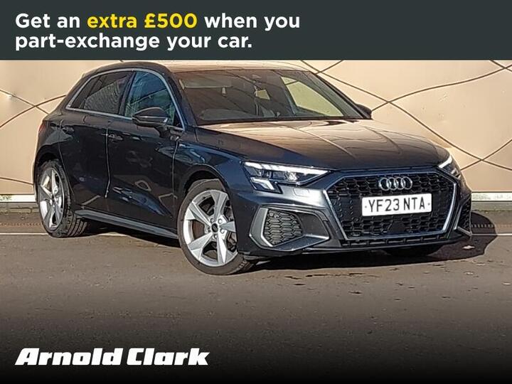 Audi A3 1.0 TFSI 30 S Line Sportback Euro 6 (s/s) 5dr