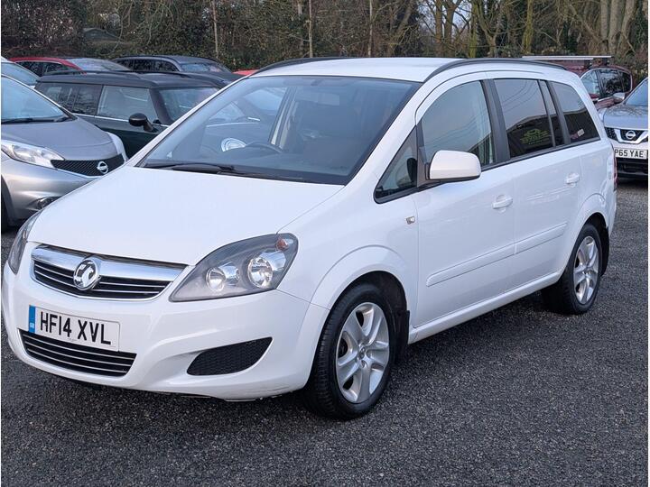 Vauxhall Zafira 1.8 16V Exclusiv Euro 5 5dr