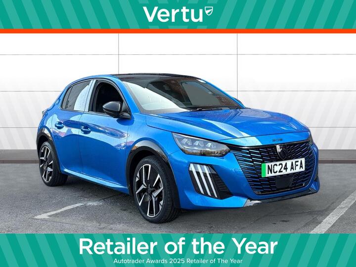 Peugeot E-208 51kWh GT Auto 5dr (7.4kW Charger)