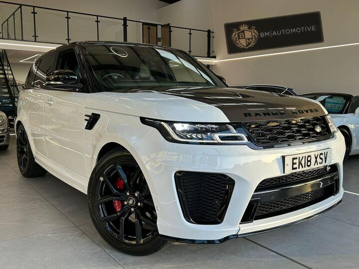 Land Rover RANGE ROVER SPORT 5.0 P575 V8 SVR Auto 4WD Euro 6 (s/s) 5dr