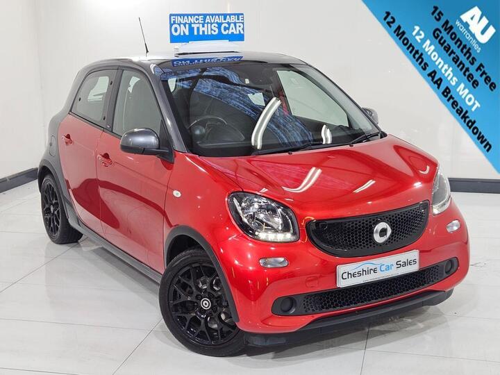 Smart FORFOUR 0.9T Prime Sport (Premium) Twinamic Euro 6 (s/s) 5dr