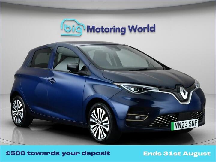 Renault Zoe R135 EV50 52kWh Techno Auto 5dr (Boost Charge)