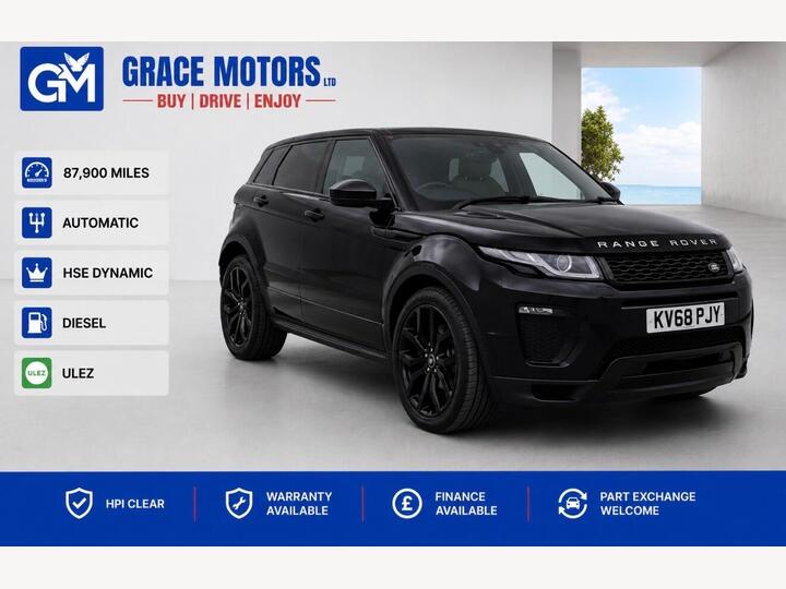 Land Rover Range Rover Evoque 2.0 TD4 HSE Dynamic Auto 4WD Euro 6 (s/s) 5dr