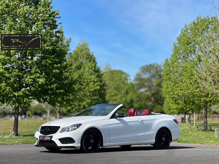 Mercedes-Benz E Class 3.0 E350d V6 BlueTEC AMG Line Cabriolet G-Tronic+ Euro 6 (s/s) 2dr Mercedes-Benz E Class 3.0 E350d V6 BlueTEC AMG Line Cabriolet G-Tronic+ Euro 6 (s/s) 2dr