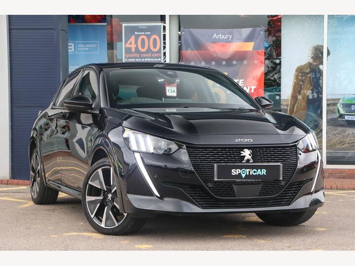 Peugeot E-208 50kWh GT Premium Auto 5dr (7kW Charger)