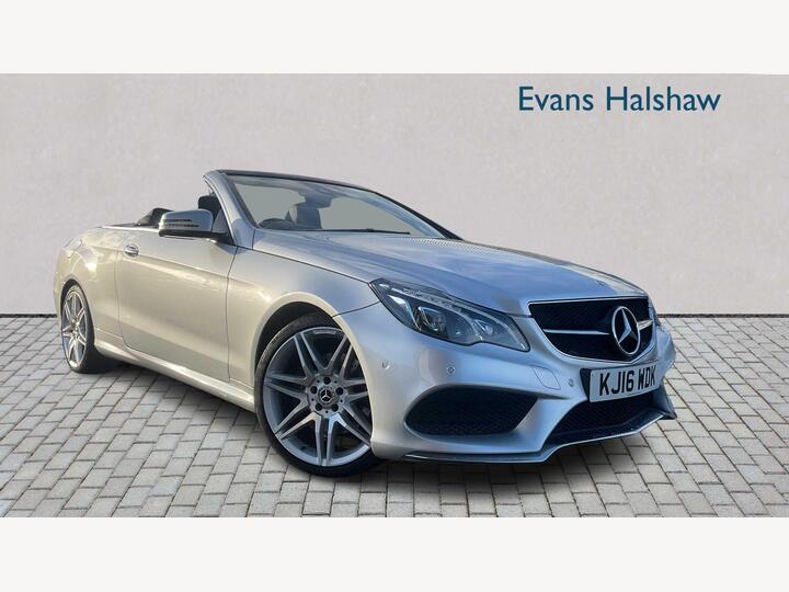 Mercedes-Benz E CLASS DIESEL CABRIOLET 2.1 E220d AMG Line Edition (Premium) Cabriolet G-Tronic+ Euro 6 (s/s) 2dr