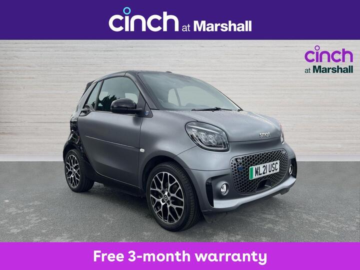 Smart Fortwo 17.6kWh Exclusive Cabriolet Auto 2dr (22kW Charger) Smart Fortwo 17.6kWh Exclusive Cabriolet Auto 2dr (22kW Charger)