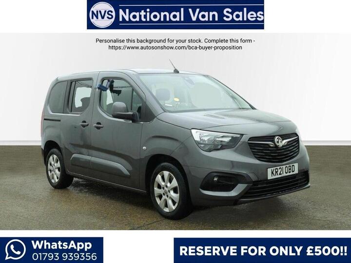 Vauxhall Combo Life 1.2 Turbo SE Auto Euro 6 (s/s) 5dr Vauxhall Combo Life 1.2 Turbo SE Auto Euro 6 (s/s) 5dr