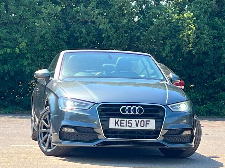 Audi A3 Cabriolet 1.8 TFSI S Line S Tronic Euro 6 (s/s) 2dr