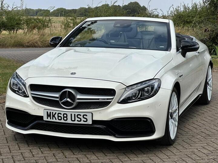 Mercedes-Benz C Class 4.0 C63 V8 BiTurbo AMG (Premium) Cabriolet SpdS MCT Euro 6 (s/s) 2dr
