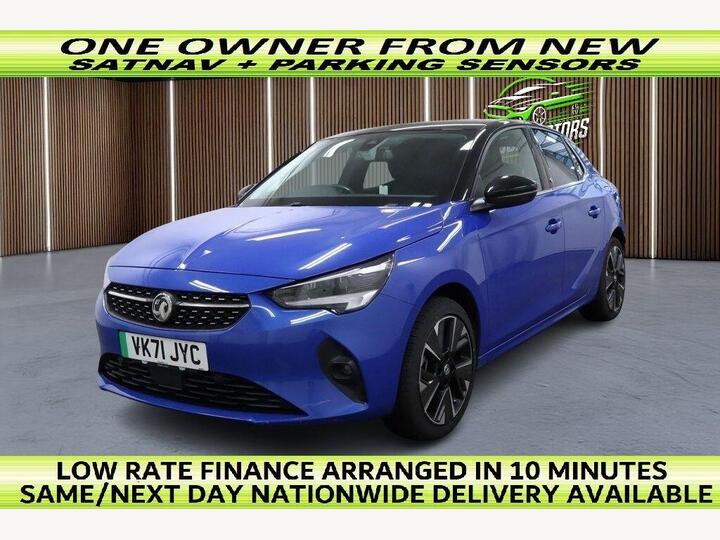 Vauxhall ADAM 50kWh Elite Nav Premium Auto 5dr (7.4Kw Charger)